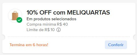 🚨 NOVO CUPOM NO ML 🚨
