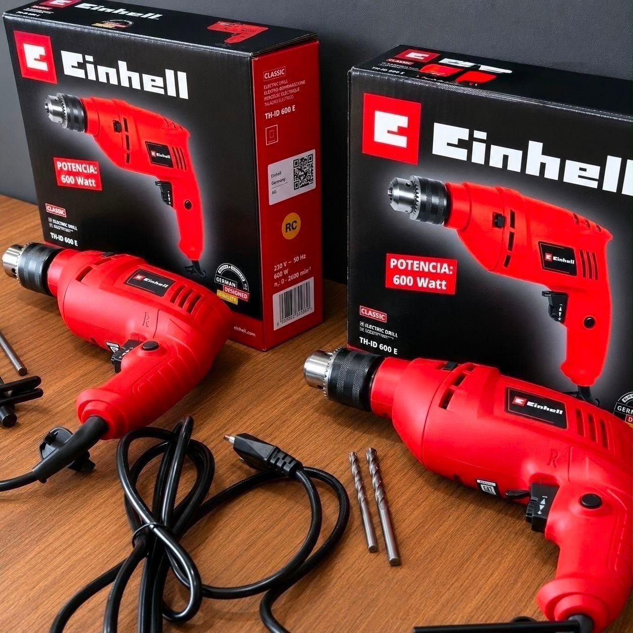 ✅ Furadeira De Impacto Einhell Th Id 550/1 220V