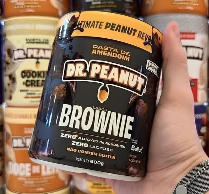 🥜 Pasta De Amendoim 600g Dr. Peanut Brownie