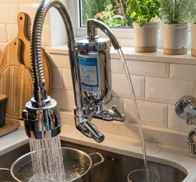 💦 Torneira de cozinha duplo comando Filtros Duh Gourmet 1175 com filtro