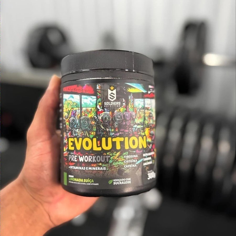 💪 Pré-Treino Evolution Pré Workout 300g - Soldiers Nutrition