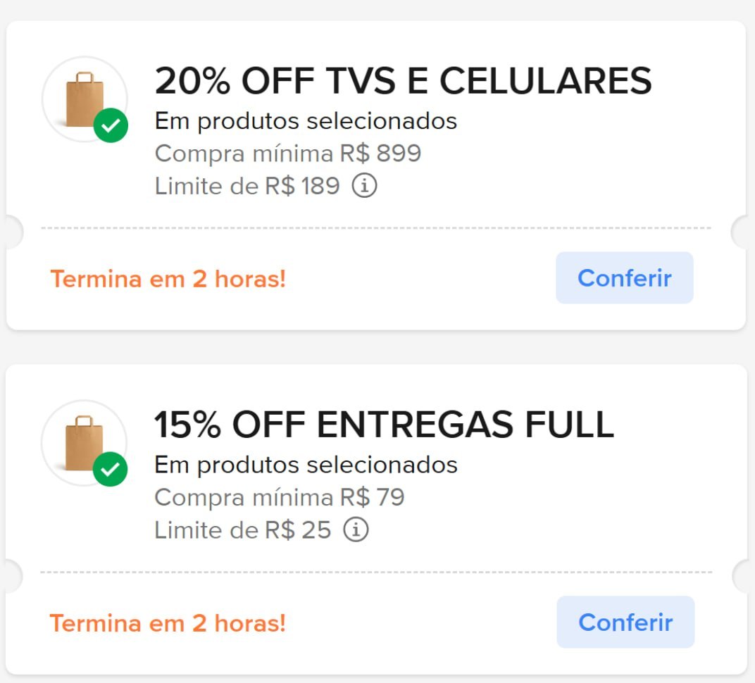 🚨 NOVOS CUPONS MERCADO LIVRE 🚨
