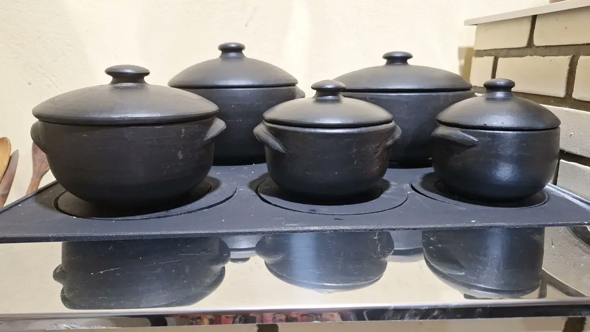 🥘 Conjunto 5 Panelas De Barro Moqueca Capixaba