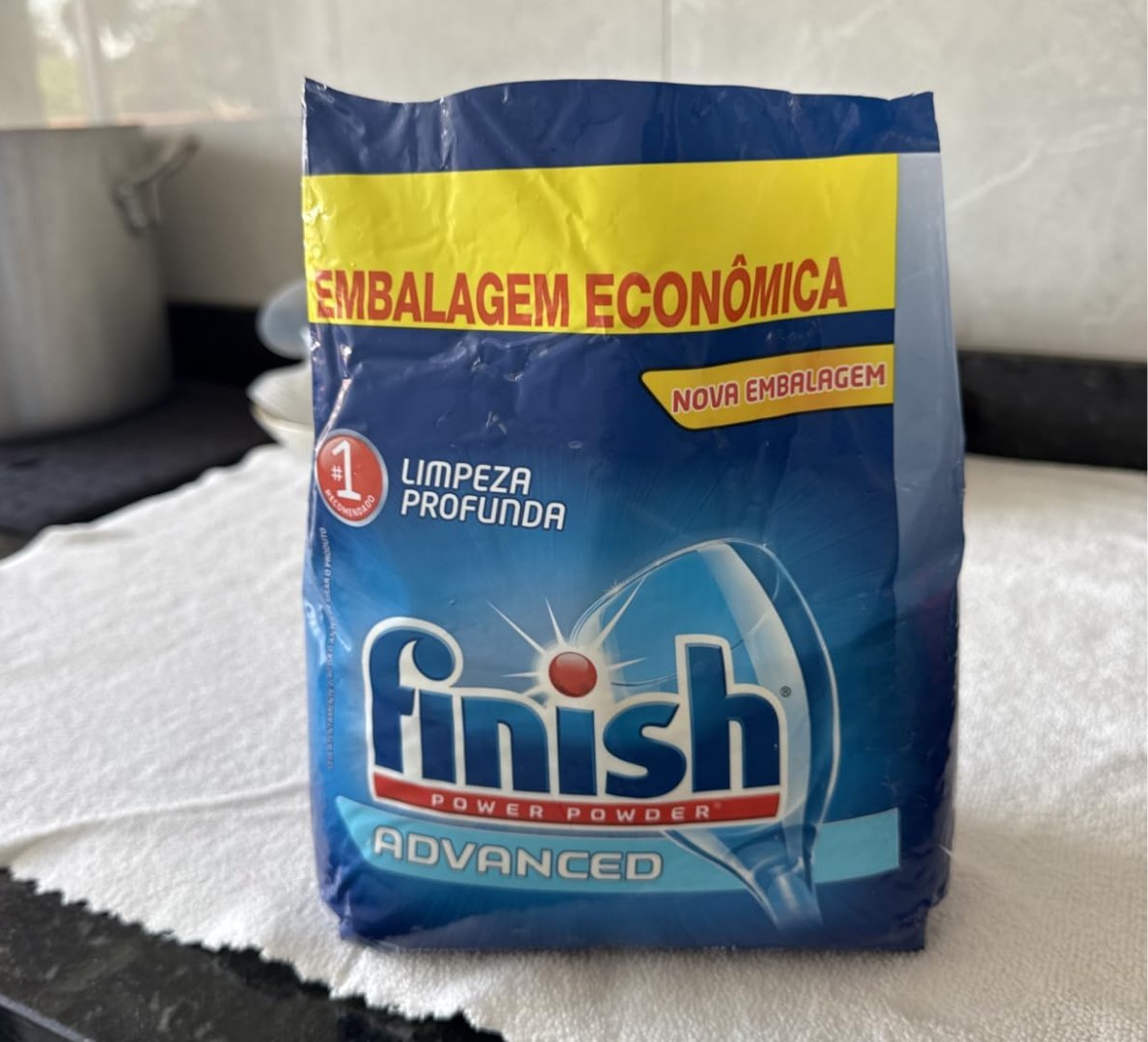 🫧 Finish Advanced Detergente para Lava Louças em Pó 2,5kg