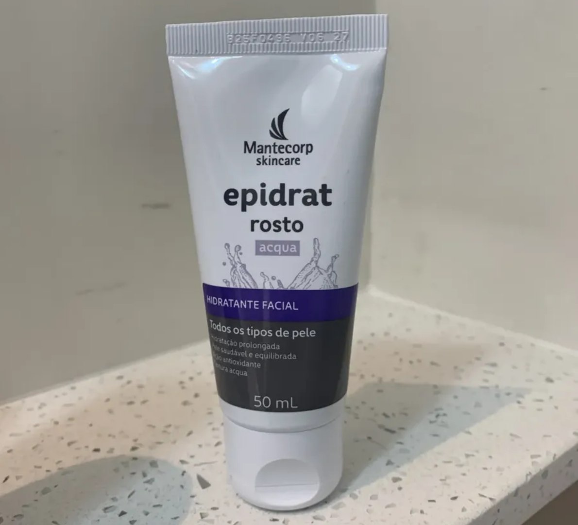 ✅ Hidratante Facial Epidrat Acqua 50ml Mantecorp Skincare Todo Tipo De Pele Dia/Noite
