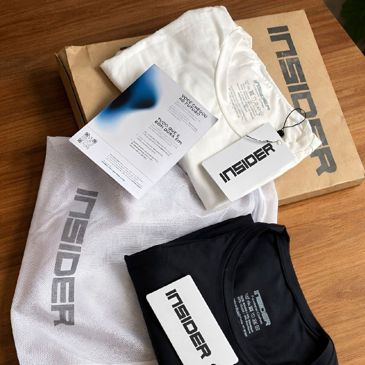 👕 Kit 3 Camisetas Light T-shirt Insider