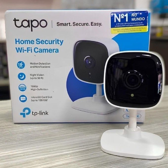 👀 TP-Link Tapo C100 Câmera de Segurança Wifi 1080P Full HD