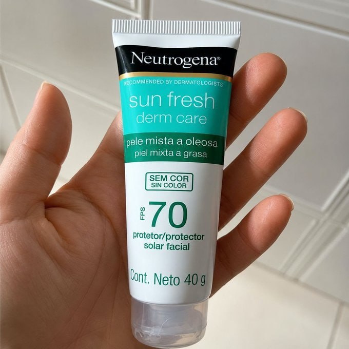 ☀️ Neutrogena Sun Fresh Protetor Solar Facial FPS 70 40g