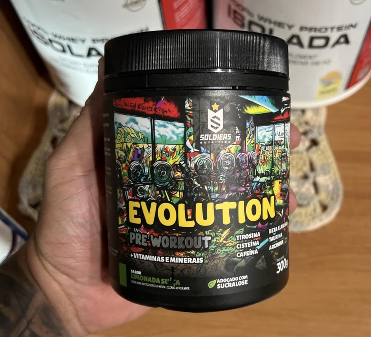 ⚡️ Pré-Treino Evolution Pré Workout 300g Soldiers Nutrition