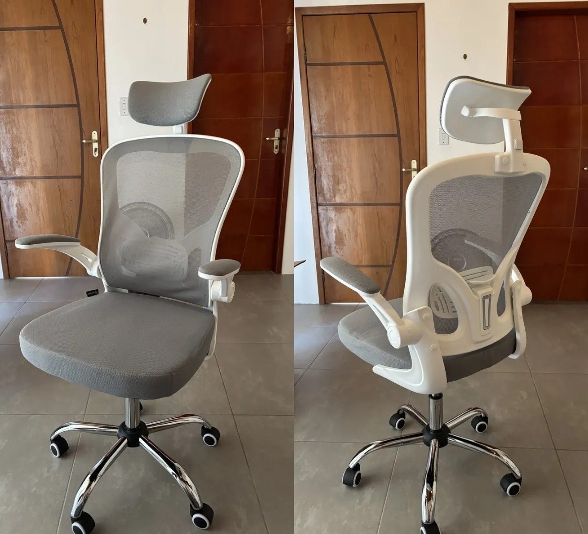 🪑 Cadeira De Escritório Ergonômica Giratória Boston G100
