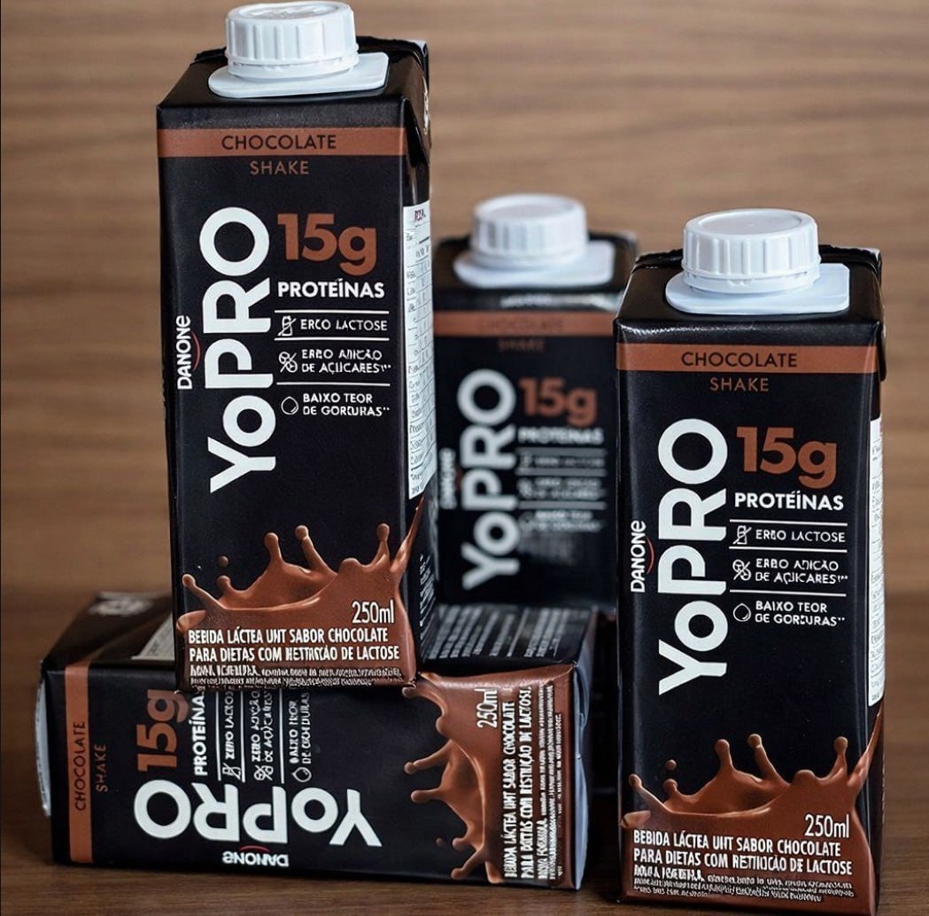 💪 12 unids. YoPRO Bebida Láctea UHT Chocolate 15g de proteínas 250ml