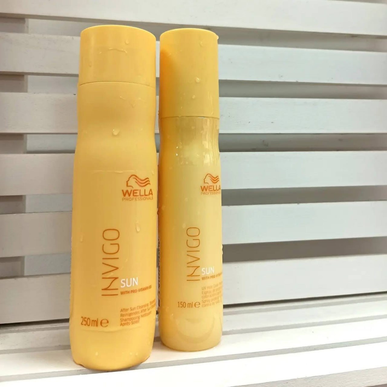 ✅ Kit Wella Shampoo Invigo Sun Pós Sol 250ml + Spray 150ml