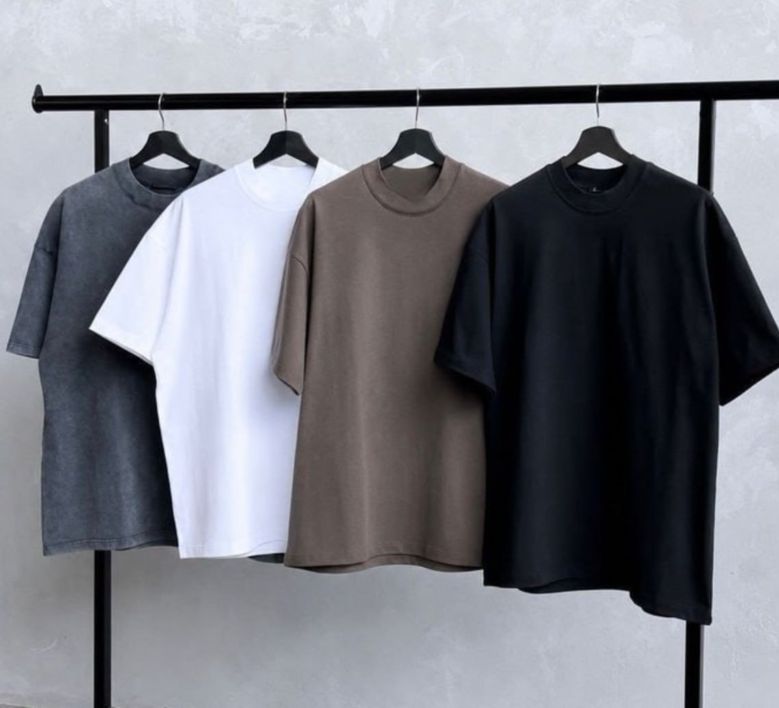 👕 Kit com 4 Camisas Camiseta Algodão