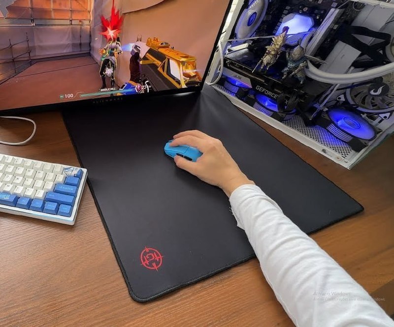✅ Mousepad Gamer TGT K50M Grande 500x500x3mm