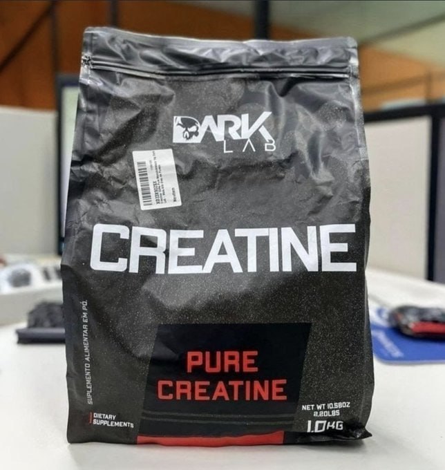 💪 Creatina Monohidratada Pura Refil 1Kg Dark Lab 100% Pura