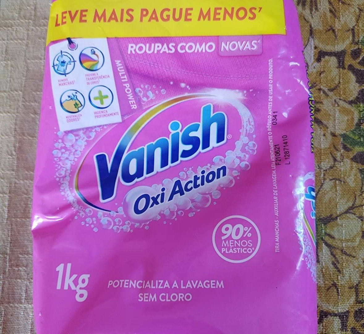🫧 Vanish Tira Manchas em Pó Multi Power Oxi Action 1kg (Roupas Coloridas)