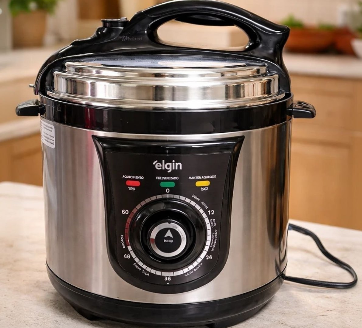 🥘 Panela Pressão Elétrica Elgin 840w 4L