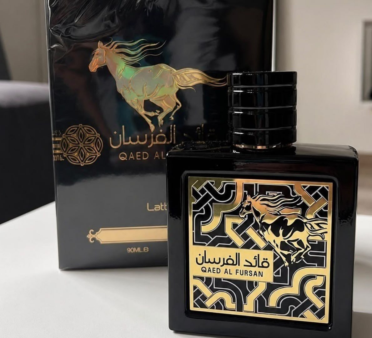 🫵 Perfume Árabe Qaed Al Fursan Lattafa EDP 90ml