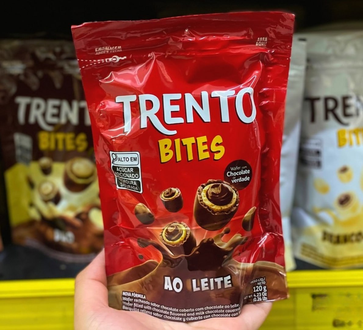 🍫 Chocolate Trento Bites Ao Leite 38% 120g