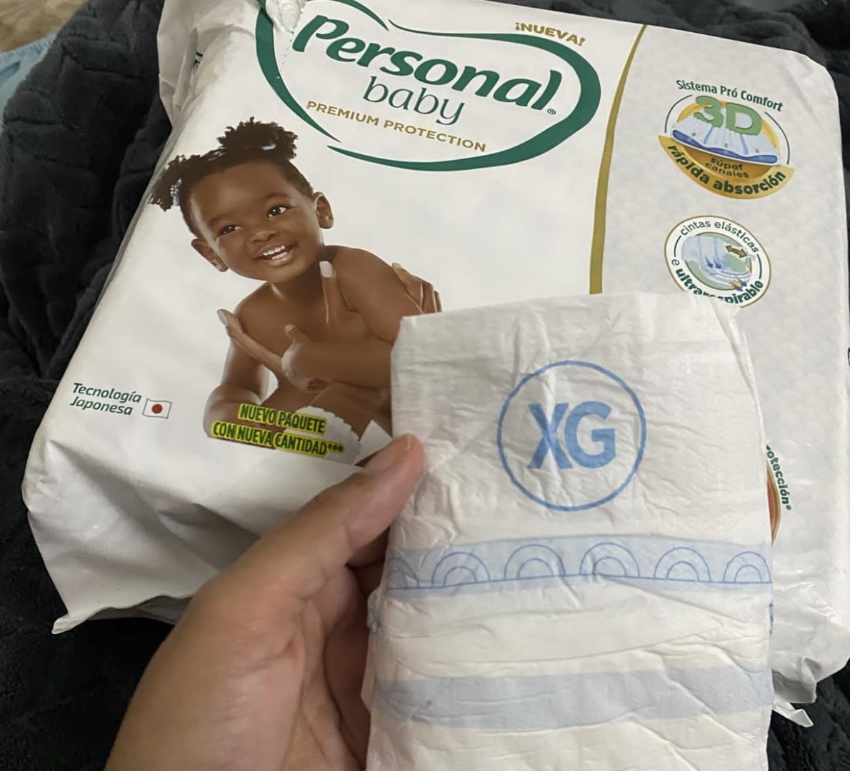 🍼  Fralda Personal Baby Xg Premium Protection - 26 Unidades