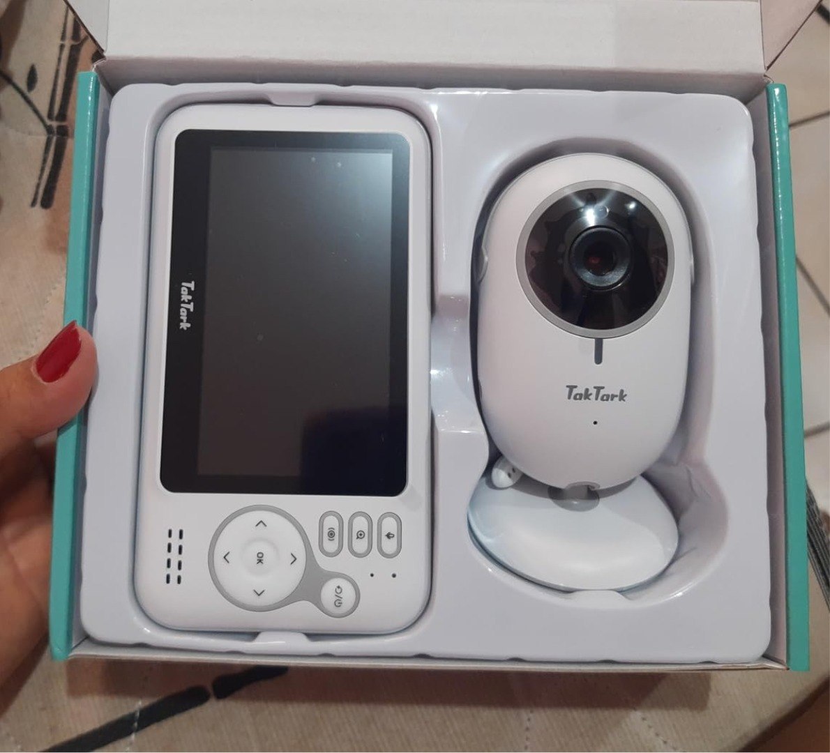 👶 Babá Eletrônica Câmera 4.3-Sem Wi-Fi, Visão noturna