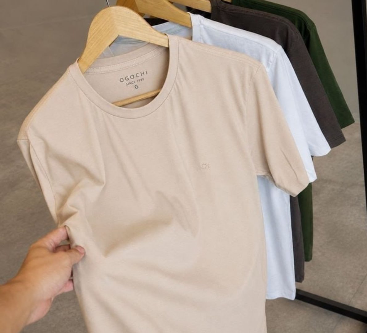 ✅ Camiseta Ogochi Básica Algodão