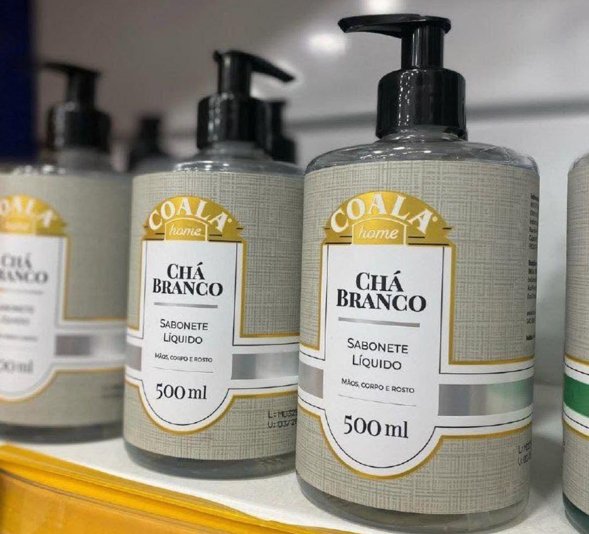 🫧 Sabonete Líquido Coala Chá Branco 500ml
