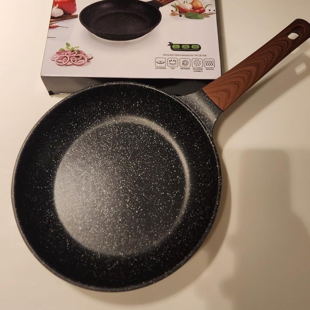 🍳 Panela Frigideira Antiaderente Cerâmica Dinda Home