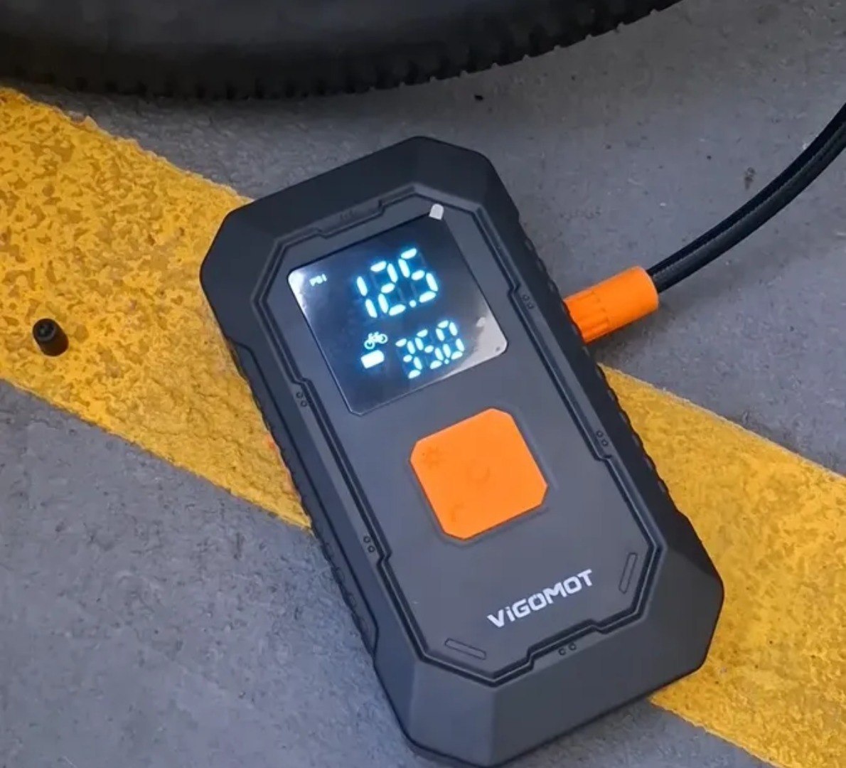 🔋 Auxiliar Partida Portátil Veicular Compressor Ar Emergência