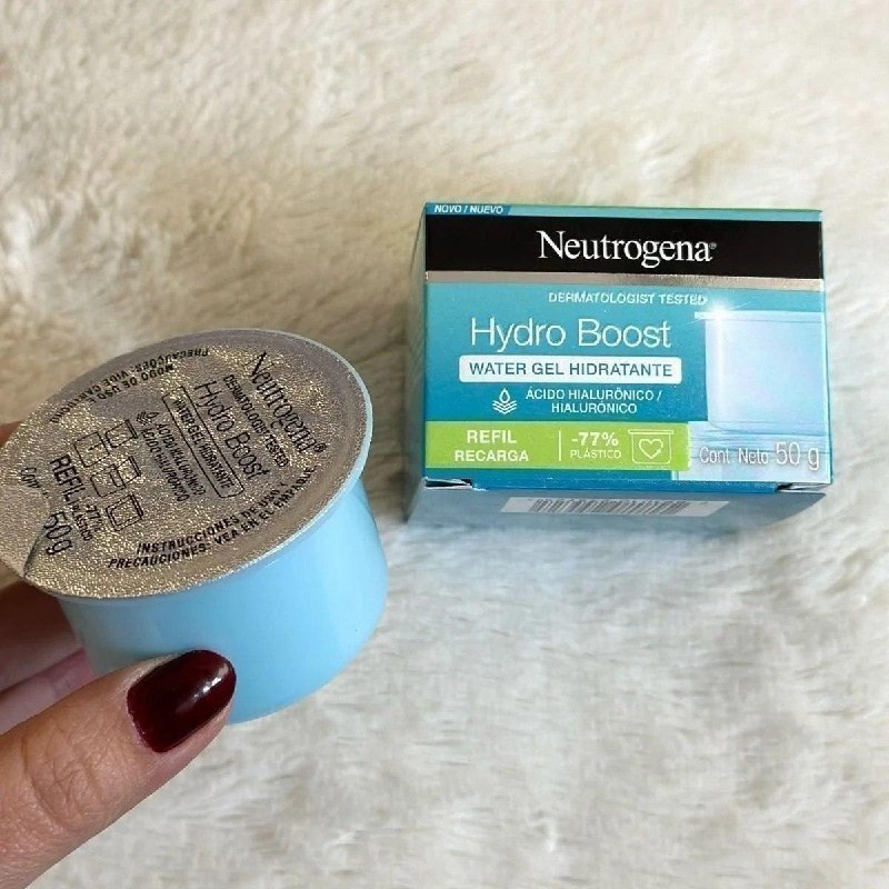 ✅ Neutrogena Hidratante Facial Hydro Boost Water Gel Refil, 50g