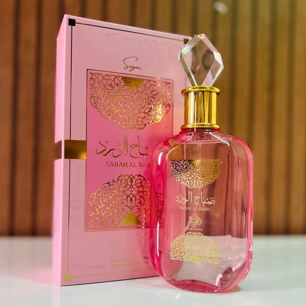 ✅ Perfume Árabe Sabah Al Ward Sugar Feminino 100ml