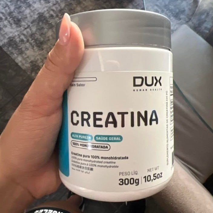 💪 Creatina Monohidratada Sem Sabor 300g - DUX