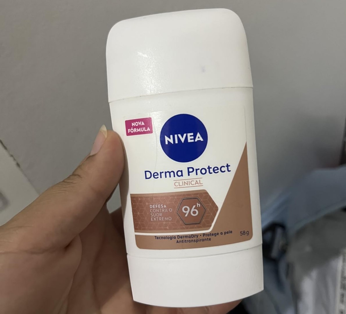 ✅ NIVEA Desodorante Antitranspirante Stick Derma Protect Clinical 58g