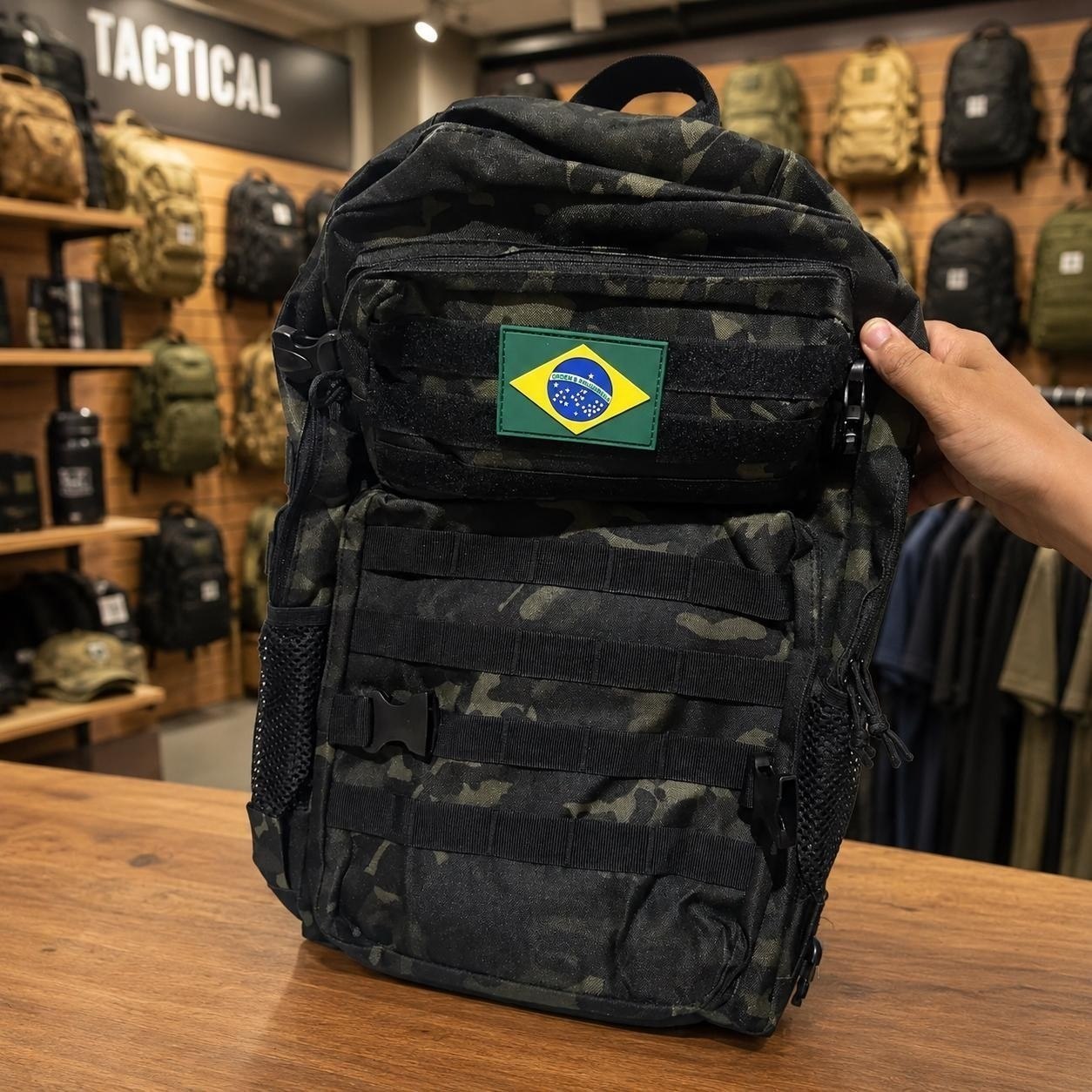 🎒 Mochila Tática Resistente 30 L