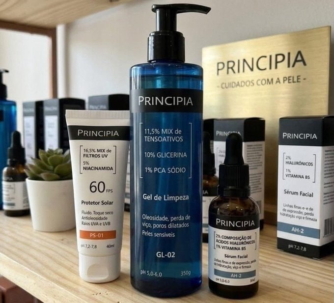 ✅ Principia Kit Primeira Rotina C/ Gl-02 + Ah-2 + Ps-01 Fps60