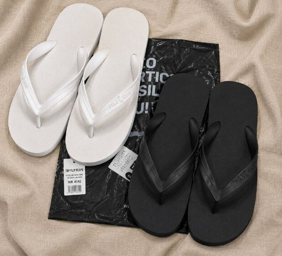 ✅ Kit com 2 Chinelos Polo Wear