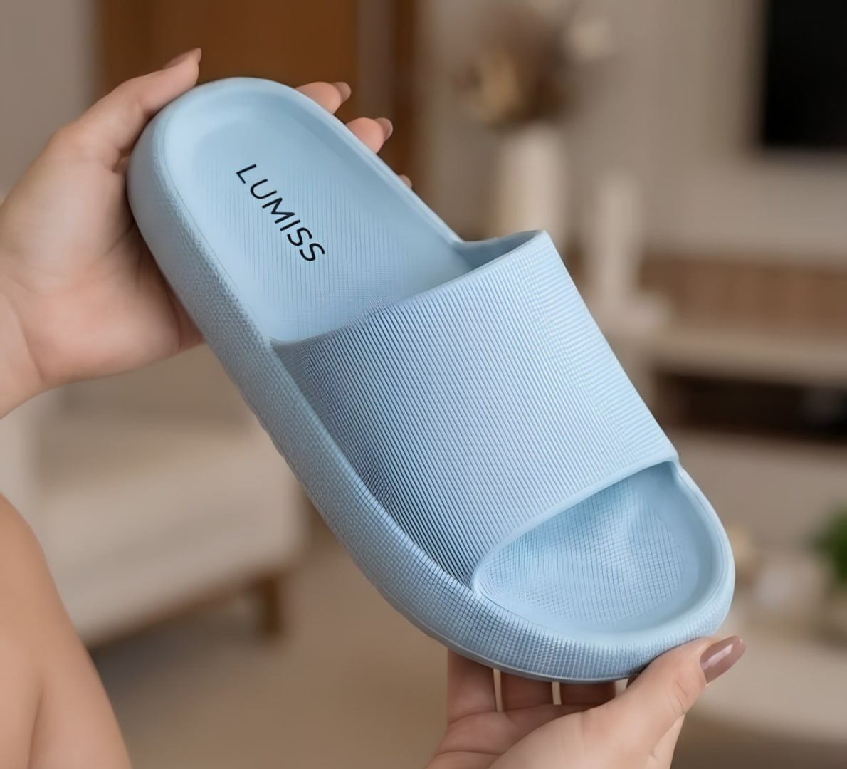 ✅ Slide LUMISS Feminino Chinelo Nuvem Macio (4 cores)