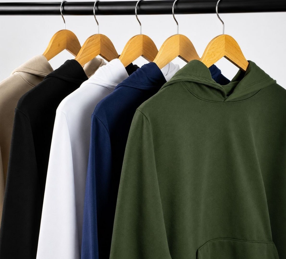 🧥 Kit com 3 Moletons Liso Algodão