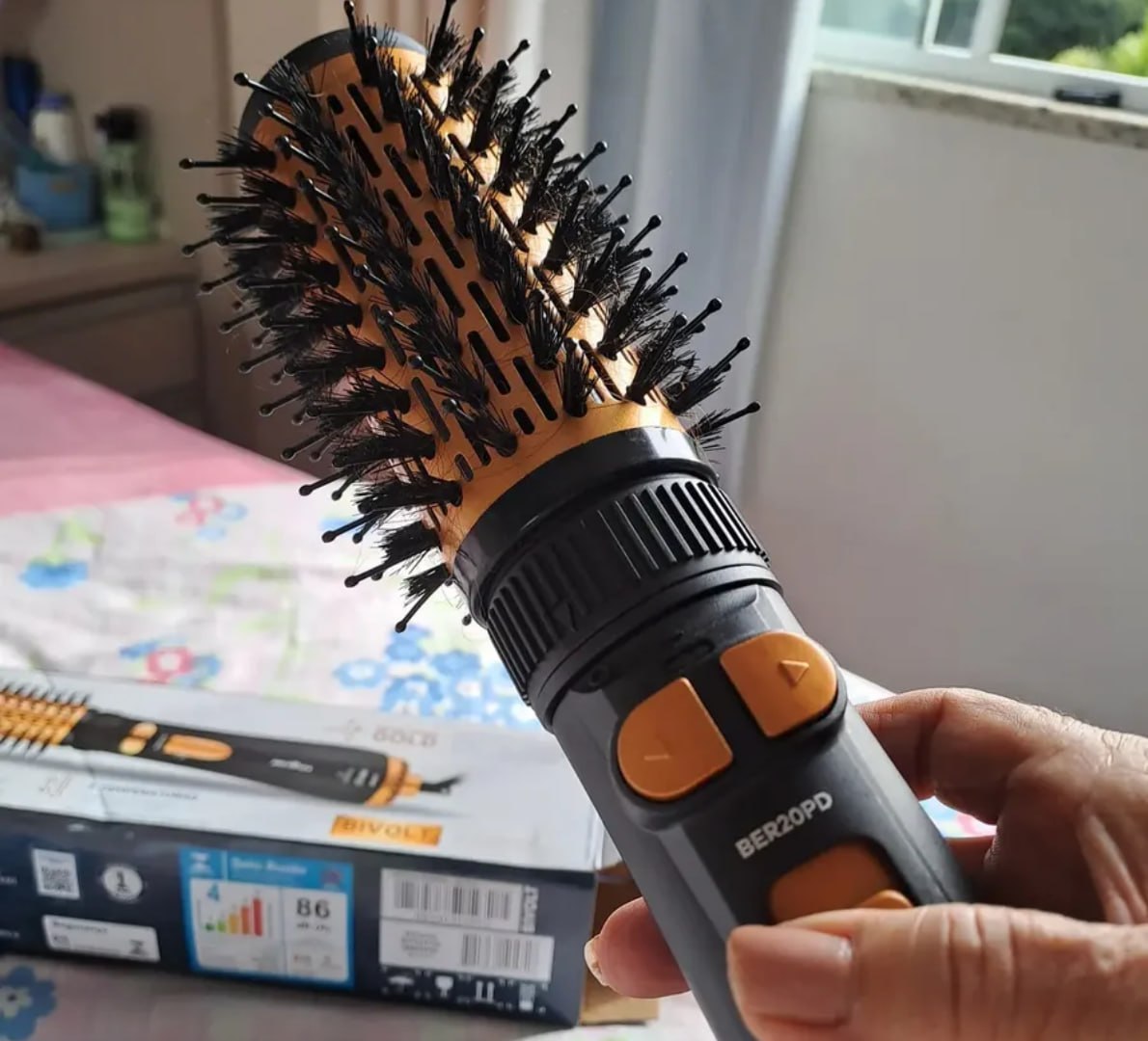 ✅ Escova Rotativa Britânia Ber20pd 3 Temperaturas