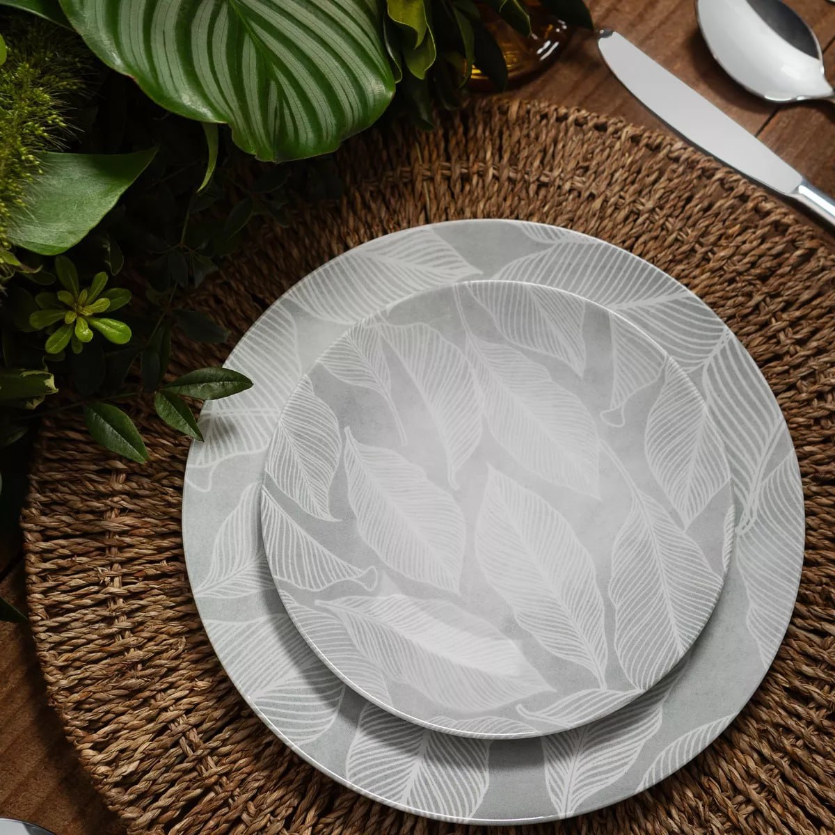 ✅ Aparelho De Jantar Tramontina Arbo Porcelana 20 Peças
