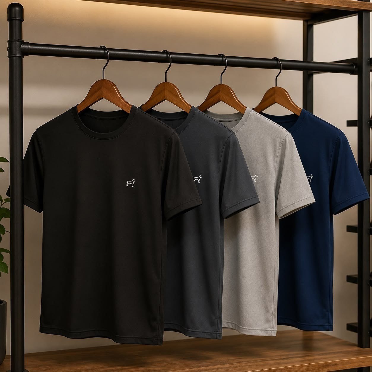 👕 Kit 4 Camiseta Dry Fit Parvori