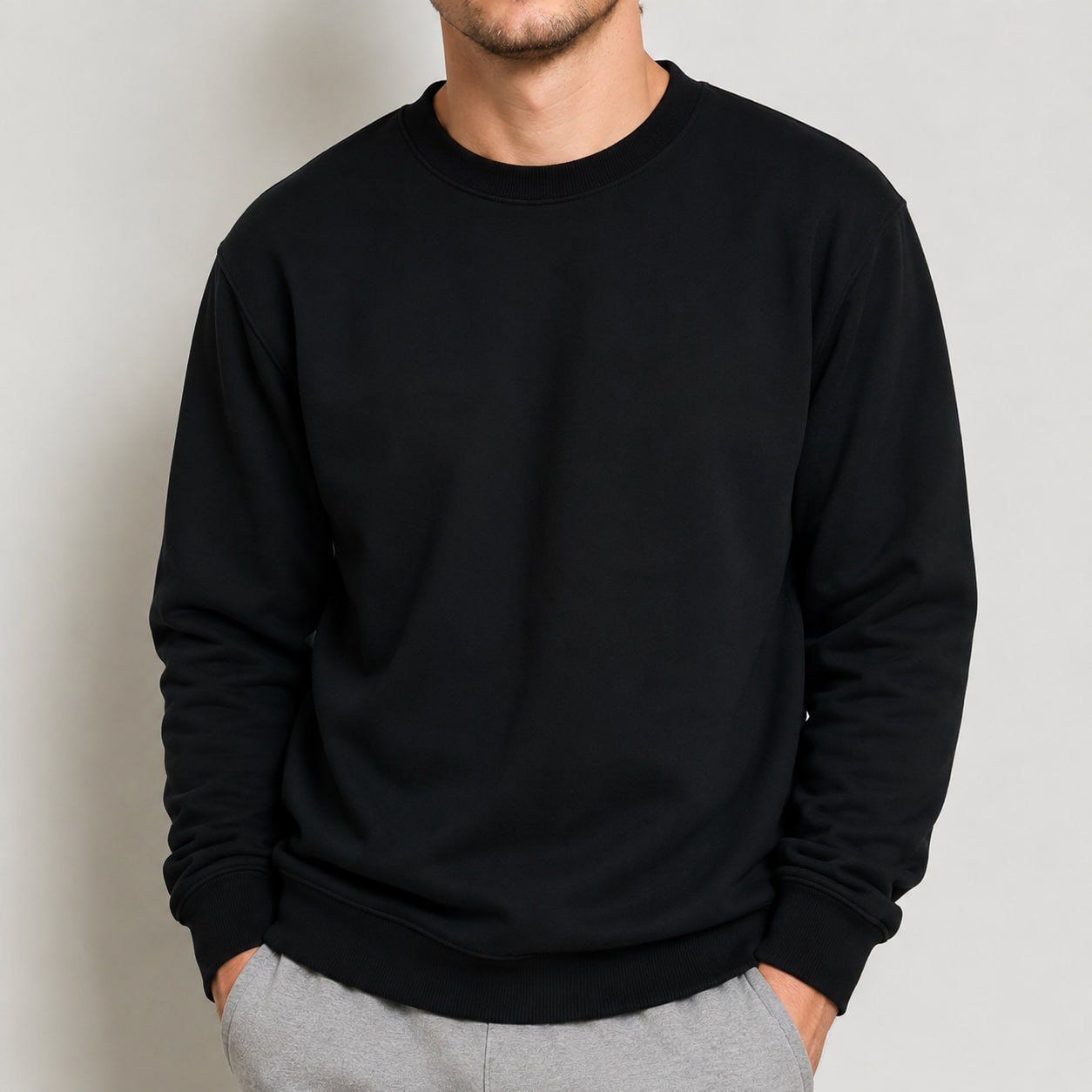 🧥 Blusa Moletom Gola Redonda (12 Cores)