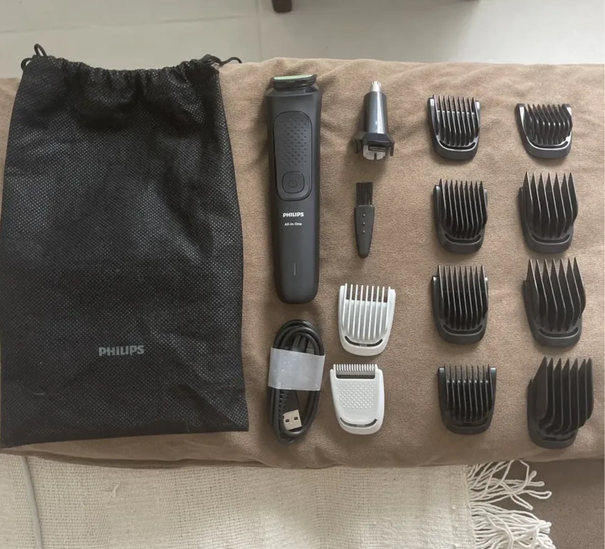 🪒 Multigroom Philips Mg3921/15, 12 acessórios