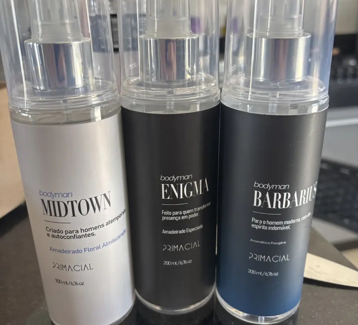 🪄 Kit Body Splash Barbarius + Enigma + Midtown 200ml