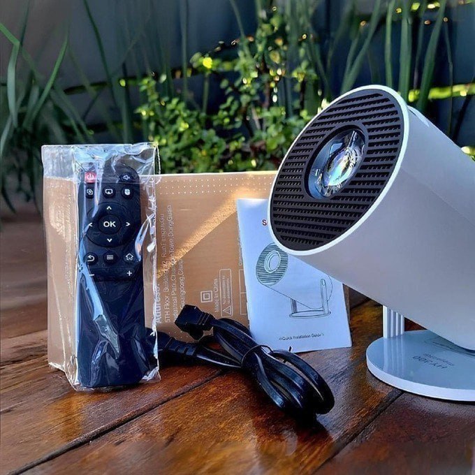 📽 Projetor Portátil 4k Hd Android 11.0 Smart Wifi