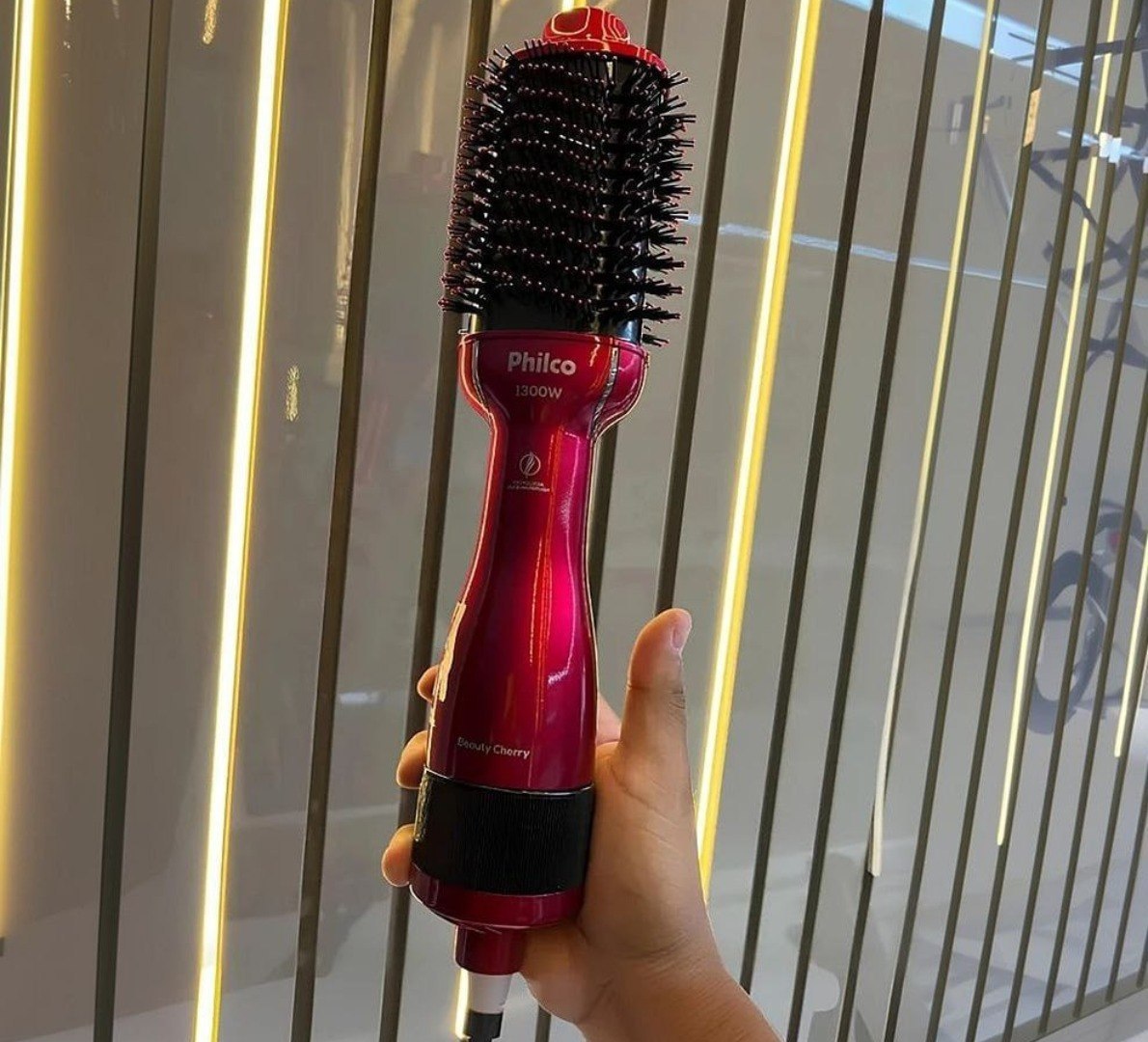😱 Escova Secadora de Cabelos da Philco- 4 em 1 seca, alisa, modela e dá volume
