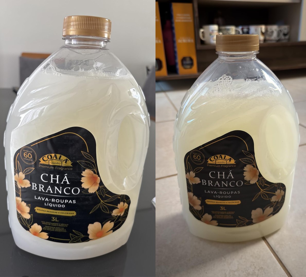 🫧 Coala Laundry Lava Roupas Líquido 3L Chá Branco