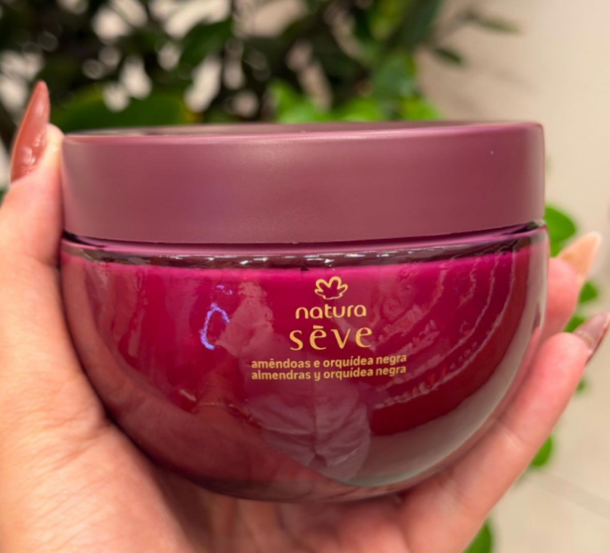 🧴Creme Corporal Sève Amêndoas E Orquídea Negra 200g