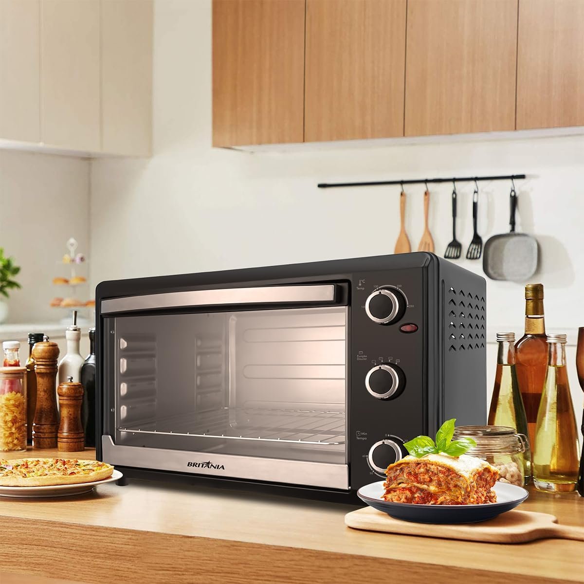 ✅ Forno Elétrico Britânia 44L Dupla Resistência 1500W 127V