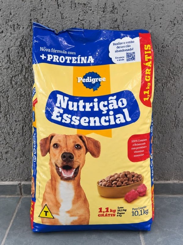 š¶ Ração Pedigree Carne Para CĆ£es Adultos Nutrição Essencial 10.1kg